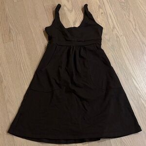 Susana Monaco Dark Brown Lycra Stretchy Mini Dress Small